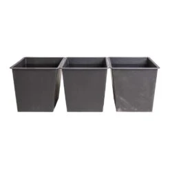 Solid Rectangle Planter - Dark Grey 13 Solid Rectangle Planter - Dark Grey -Plant Promotion Store Solid Trough Planter Dark Grey 110x40x40cm 3