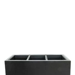 Solid Rectangle Planter - Dark Grey 11 Solid Rectangle Planter - Dark Grey -Plant Promotion Store Solid Trough Planter Dark Grey 110x40x40cm 4