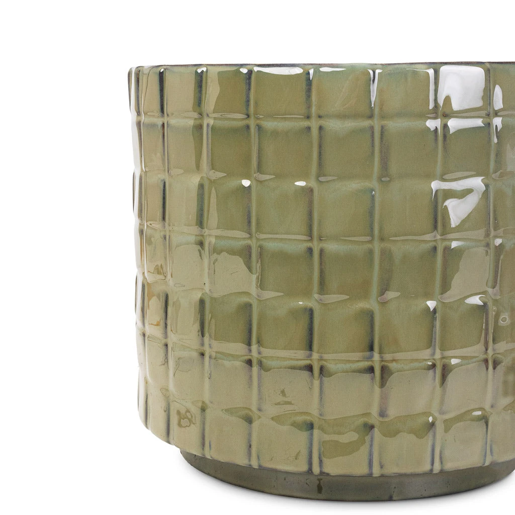 Stian Plant Pot - Moss Green 6 Stian Plant Pot - Moss Green - Image 4