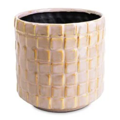 Stian Plant Pot - Soft Nougat -Plant Promotion Store Stian Plant Pot Soft Nougat 16x15cm