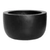Sunny Natural Bowl Planter - Black 1 Sunny Natural Bowl Planter - Black -Plant Promotion Store Sunny Natural Planter Black 45x27cm