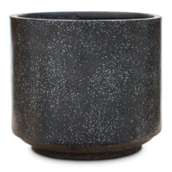 Terrazzo Cylinder Planter - Black 14 Terrazzo Cylinder Planter - Black -Plant Promotion Store Terrazzo Cylinder Planter Black 43x38cm