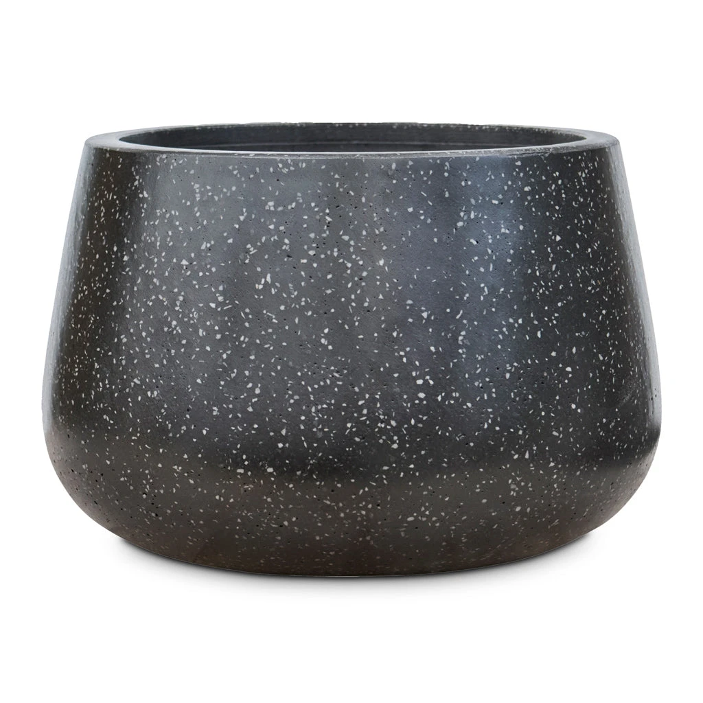 Terrazzo Darcy Planter - Black 10 Terrazzo Darcy Planter - Black - Image 8