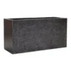 Terrazzo Trough Planter - Black 1 Terrazzo Trough Planter - Black -Plant Promotion Store Terrazzo Trough Planter Black 60x20x30cm