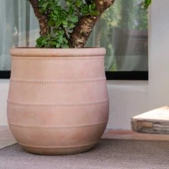 Treasure Nika Planter - Brick Orange -Plant Promotion Store Treasure Nika Planter Brick Orange Lifestyle 2