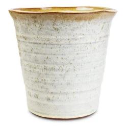 Vallo Plant Pot - Sand Cream