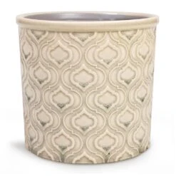 Venetian Plant Pot - Grey