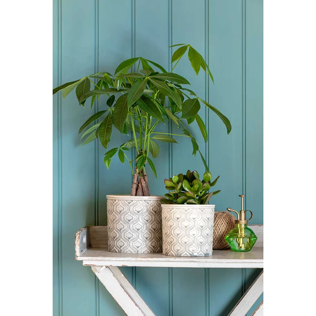 Venetian Plant Pot - Grey 4 Venetian Plant Pot - Grey - Image 2