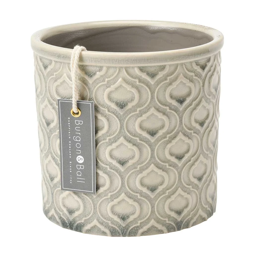 Venetian Plant Pot - Grey 6 Venetian Plant Pot - Grey - Image 4