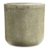 Vertical Rib Cylinder Planter - Green -Plant Promotion Store Vertical Rib Cylinder Planter Green 40x40cm