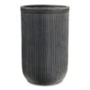 Vertical Rib Tall Planter - Anthracite 1 Vertical Rib Tall Planter - Anthracite -Plant Promotion Store Vertical Rib Tall Planter Anthracite 37x57cm