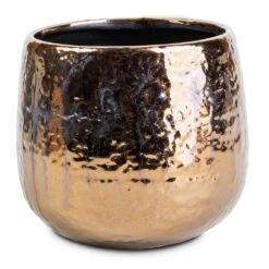 Yvette Plant Pot - Gold 22 Yvette Plant Pot - Gold -Plant Promotion Store Yvette Plant Pot Gold 12x11cm