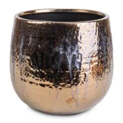 Yvette Plant Pot - Gold 24 Yvette Plant Pot - Gold -Plant Promotion Store Yvette Plant Pot Gold 24x21cm