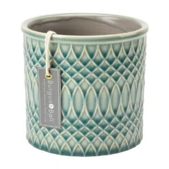 Morocco Plant Pot - Jade Green Celadon -Plant Promotion Store moroccan celadon indoor plant pot