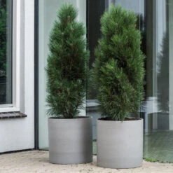 Max Refined Planter - Clouded Grey 10 Max Refined Planter - Clouded Grey -Plant Promotion Store pottery pots refined max 25